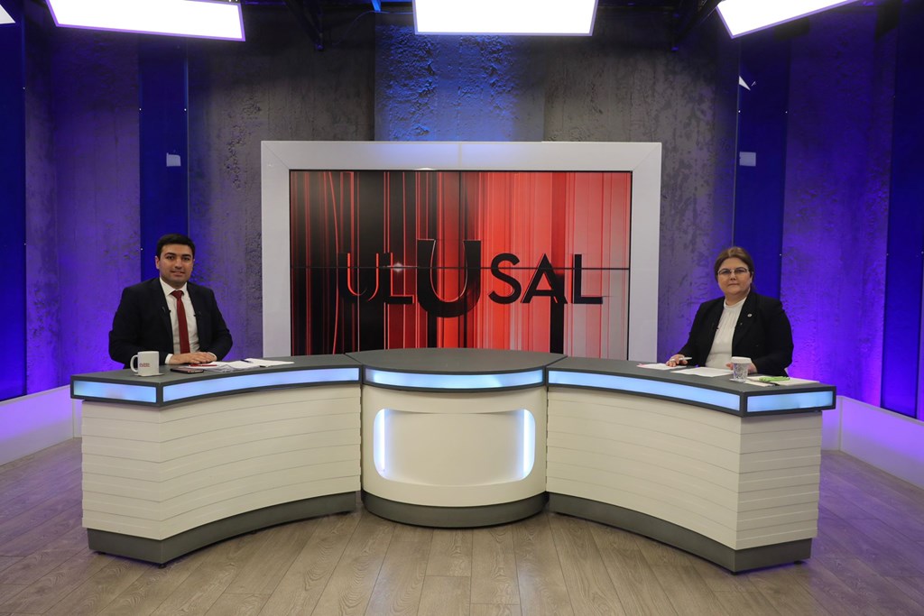 Aile ve Sosyal Hizmetler Bakanımız Derya Yanık Ulusal Kanal Canlı Yayınına Katıldı