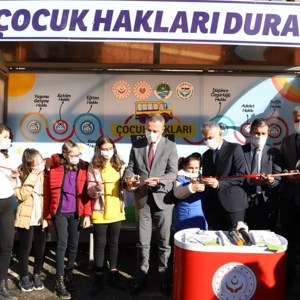 Çocuk Hakları Durağı'nın Açılışı Gerçekleştirildi - fotoğraf 1