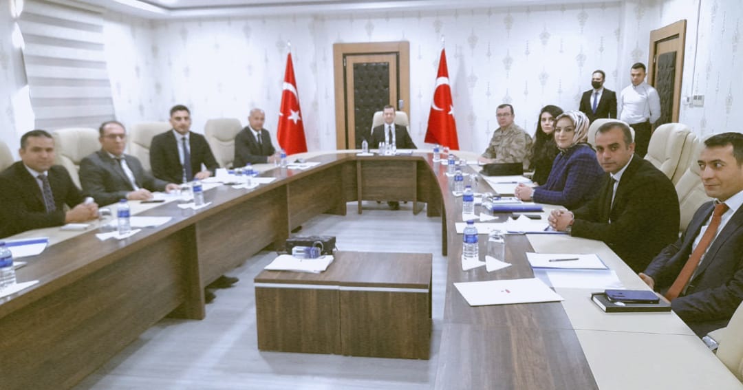 Malazgirt SHM Müdürlüğünden 2022 Yılının İlk Kadına Yönelik Şiddetle Mücadele İlçe Koordinasyon  Toplantısı Düzenlendi.