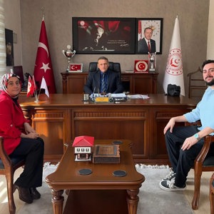 Karabük Genç Sağlık-Sen Sendikasından İl Müdürümüz Sayın Sami ÇİFT'e Ziyaret - fotoğraf 1