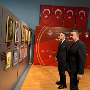“Sanata Teşvik ve Sanatla Yaşam Projesi” Sergisi Zeugma Müzesi’nde Sanatseverlerle Buluştu - fotoğraf 4
