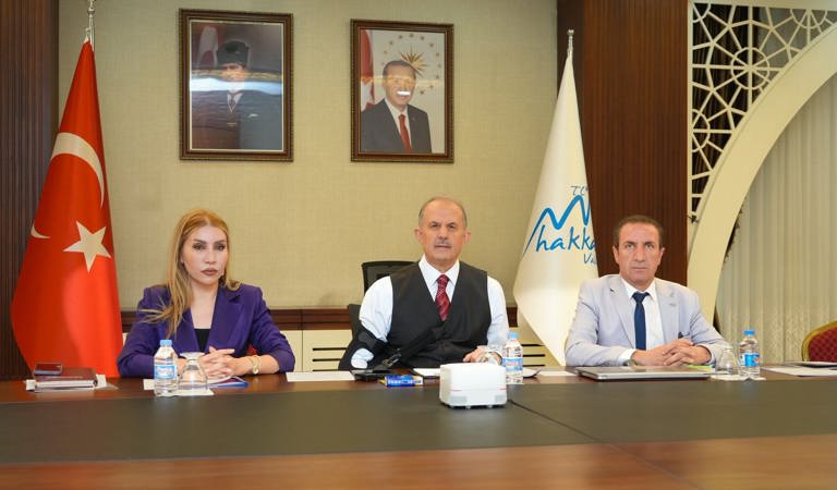 Hakkâri’de Video Konferans Üzerinden Sosyal Hizmet ve Değerlendirme Toplantısı