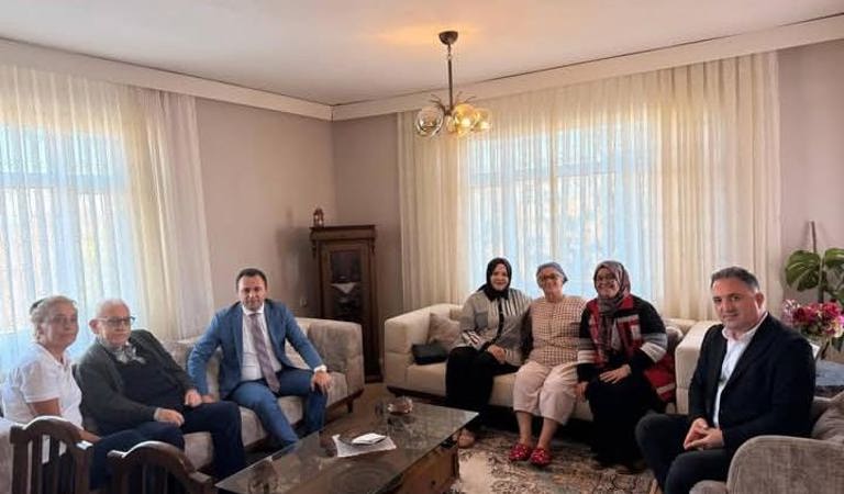 Kıbrıs Gazilerimiz İbrahim Han ve Sabri Yazgan hanelerinde ziyaret edildi.