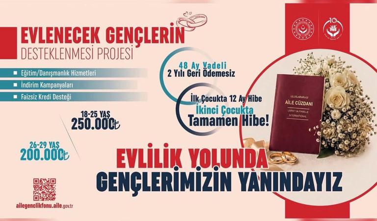 Evlenecek Gençlerin Desteklenmesi Projesi
