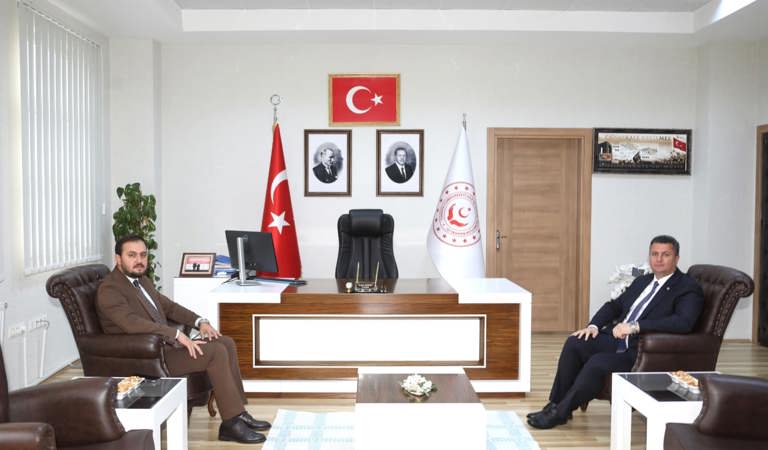 AK Parti Elazığ İl Başkanı Sayın Sencer SELMANOĞLU’ndan İl Müdürümüz Sayın Serdar DEMİRCİ’ye Ziyaret