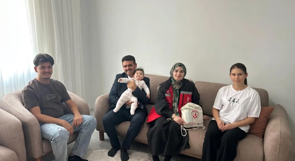 HAYAT BAĞI PROJESİ KAPSAMINDA AİLE ZİYARETİ GERÇEKLEŞTİRİLDİ 👶🏻🌸