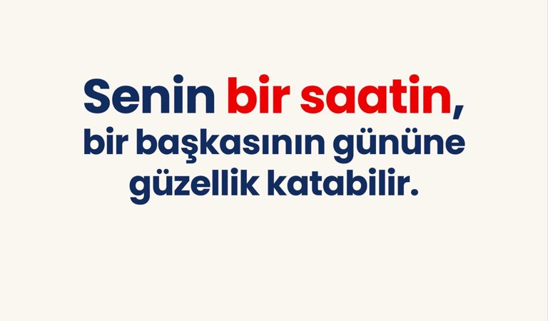 Haftanızın %0,6’sını İyiliğe Ayırmaya Var mısınız?