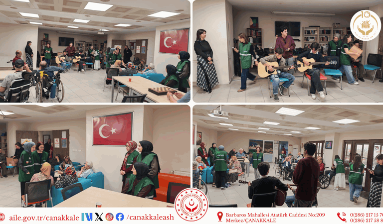 Çanakkale Huzurevimizde Gönül Buluşması 💚