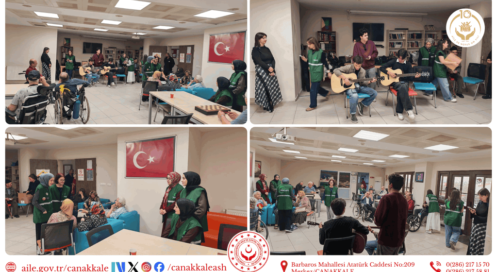 Çanakkale Huzurevimizde Gönül Buluşması 💚
