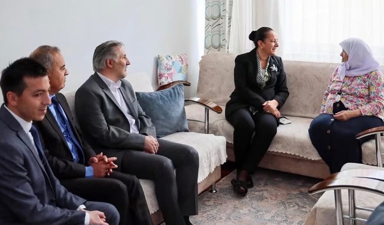Sayın Valimiz Tülay BAYDAR BİLGİHAN , Aile ziyaretleri kapsamında;