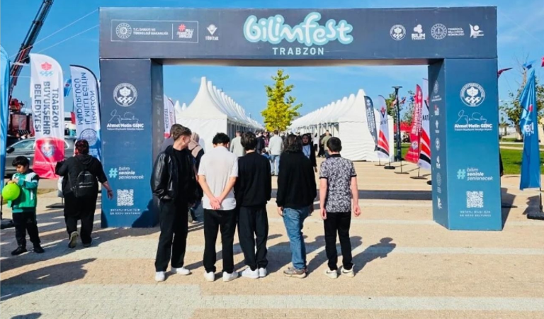 Trabzon Bilim Festivali’ne Katılım Sağlandı.