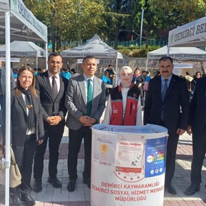 Demirci Bilim Festivali’nde Kadına Yönelik Şiddetle Mücadele Standı Açıldı - fotoğraf 1