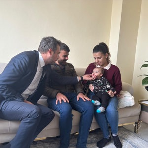  İl Müdürümüz Çetin Tutaş’tan Aile ve Gençlik Fonu ile Yuva Kuran Çifte Ziyaret - fotoğraf 1