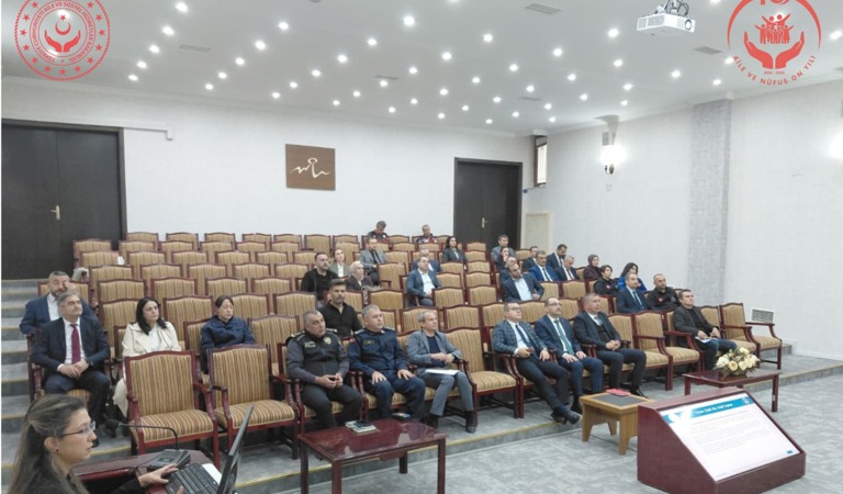 Ailenin Korunması ve Güçlendirilmesi Vizyon Belgesi ve Eylem Planı Kapsamında Toplantı Düzenlendi