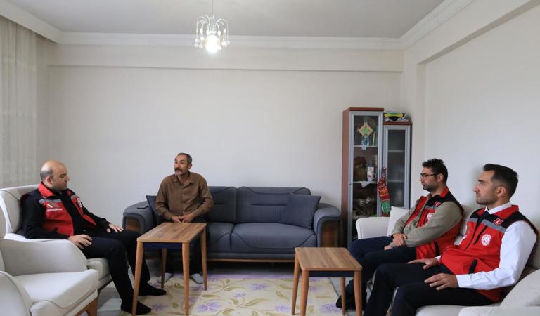 Şehidimiz Ahmet Agcagöz’ün bizlere emaneti olan kıymetli ailesini ziyaret ettik.