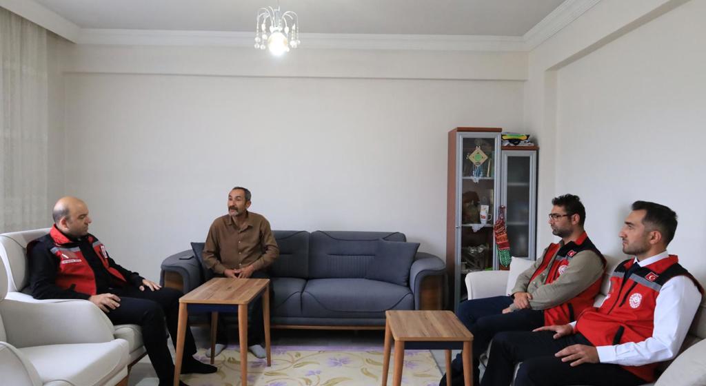 Şehidimiz Ahmet Agcagöz’ün bizlere emaneti olan kıymetli ailesini ziyaret ettik.