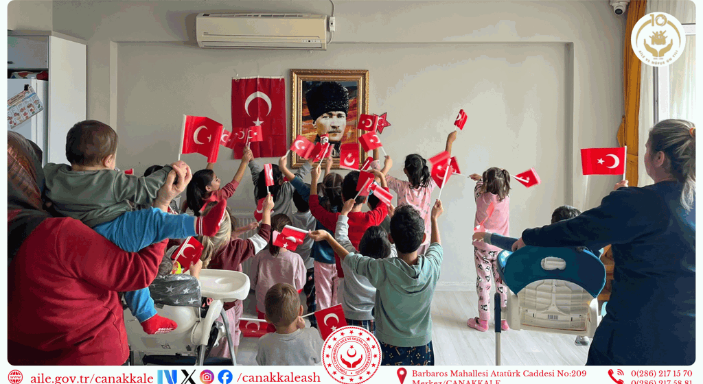 🇹🇷 Hamiyet Feridun Sözen Çocuk Evleri Sitesinde Cumhuriyet Bayramı Coşkusu