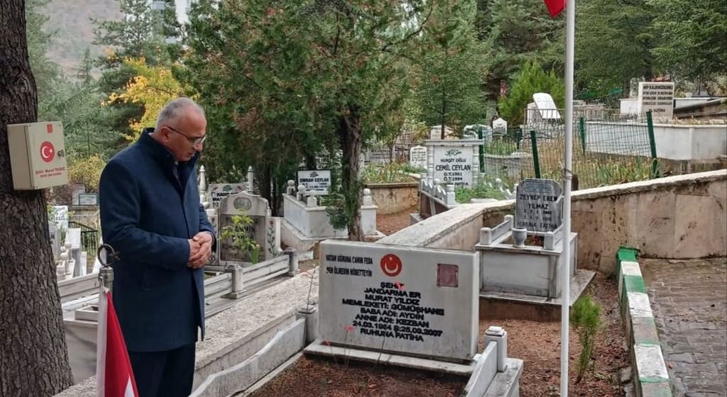 İl Müdürümüzden Şehidimiz Murat Yıldız’a Vefa Ziyareti