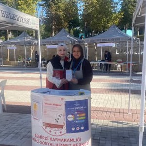 Demirci Bilim Festivali’nde Kadına Yönelik Şiddetle Mücadele Standı Açıldı - fotoğraf 2