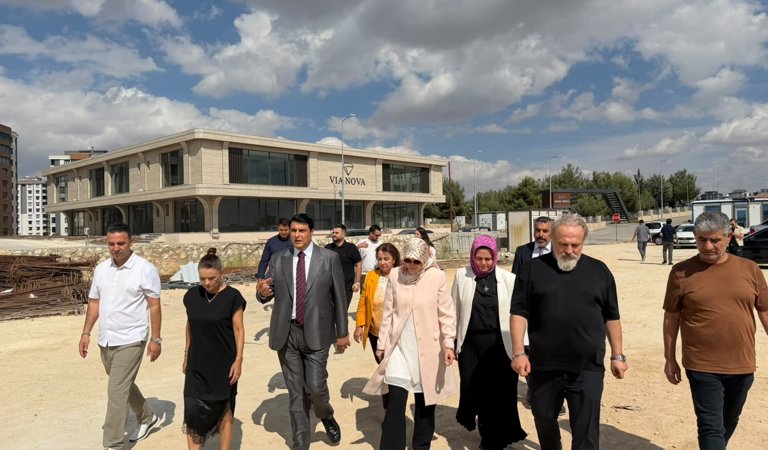 Yapımı Devam Eden Gaziantep Otizm Merkezi’nde İncelemelerde Bulunuldu