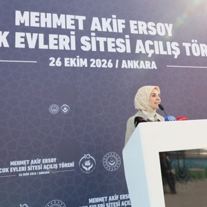 Bakanımız Mahinur Özdemir Göktaş, Mehmet Akif Ersoy Çocuk Evleri Sitesi'nin açılış töreninde konuştu: - fotoğraf 5