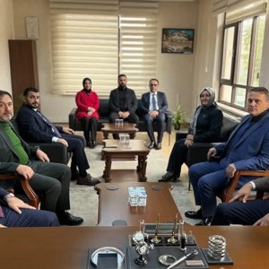 AK PARTİ KARABÜK MİLLETVEKİLLERİ VE İL TEŞKİLATINDAN İL MÜDÜRÜMÜZ SAYIN SAMİ ÇİFT’E HAYIRLI OLSUN ZİYARETİ - fotoğraf 1