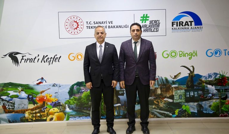 İl Müdürümüz Sayın Ömer Faruk Ergün Fırat Kalkınma Ajansı Genel Sekreteri Sayın Mehmet Şirin BUDANCAMANAK' ı ziyaret etti.