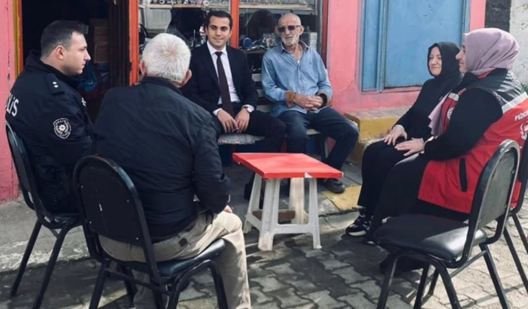 Kıbrıs Gazimiz Kemal Öztürk İş Yerinde Ziyaret Edildi.
