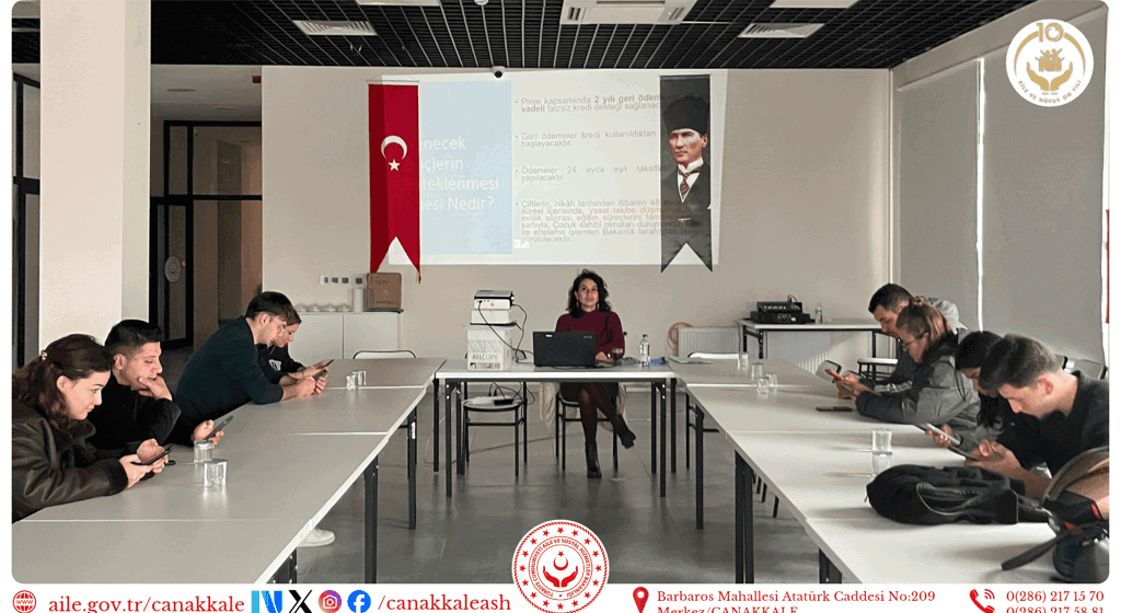 Evlenecek Gençlerin Desteklenmesi Projesi Kapsamında Evlilik Öncesi Eğitim