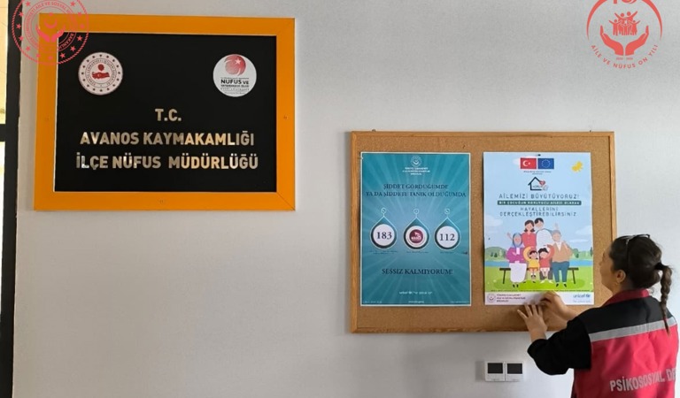Avanos’ta Koruyucu Aile Hizmetleri Tanıtım Çalışması Yapıldı
