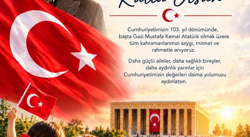 İl Müdürümüz Arif TOPAL’ın 29 Ekim Cumhuriyet Bayramı Kutlama Mesajı
