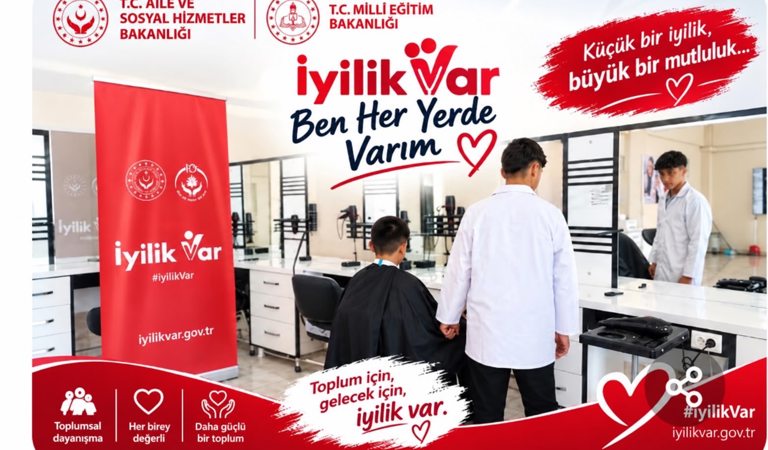 İyilik Var Projesiyle Çocuklarımızın Yüzünde Tebessüm, Hayatlarında Güzellik Var
