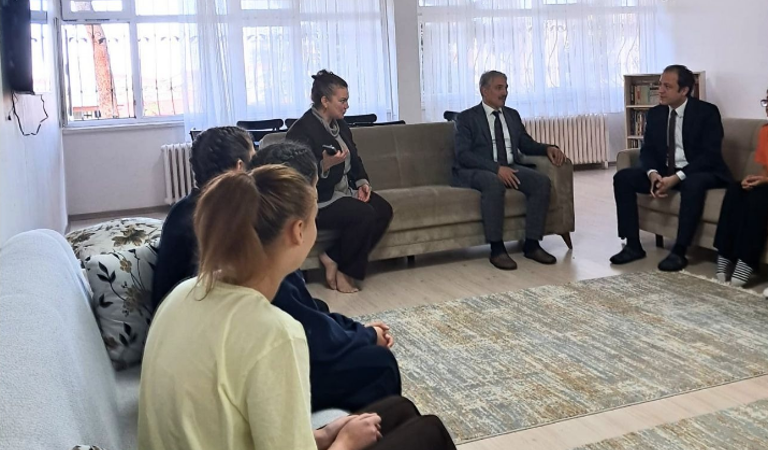 Vali Yardımcımız Sayın Engin Tok, Kuruluşumuz Trabzon İlk Kabul Gülbahar Hatun Evleri Sitesini Ziyaret Etti.