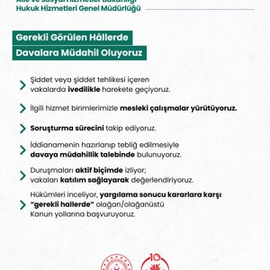 Hukuk Hizmetleri Genel Müdürlüğü, Merkez Ve 81 İlde Hukuki Süreçleri Koordine Ediyor - fotoğraf 3