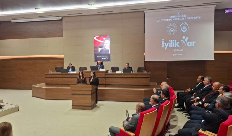 📍 ÇORUM VALİLİĞİ İL KOORDİNASYON TOPLANTISI’NDA “İYİLİK VAR” GÖNÜLLÜLÜK PLATFORMU TANITILDI