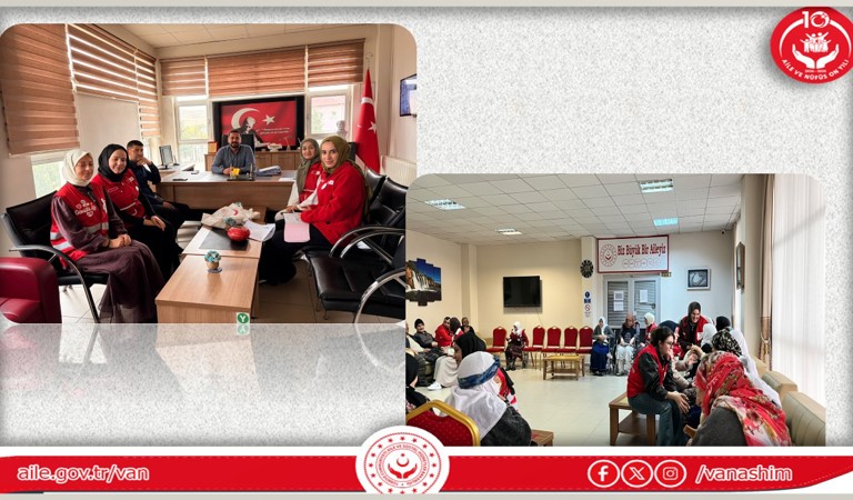 Kızılay Gönüllülerinden Huzurevi Sakinlerimize Anlamlı Ziyaret.